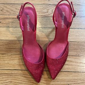 Jeffrey Campbell pink low heels (worn once)